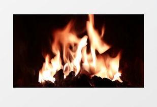 火焰在燃烧视频,捕捉燃烧之美